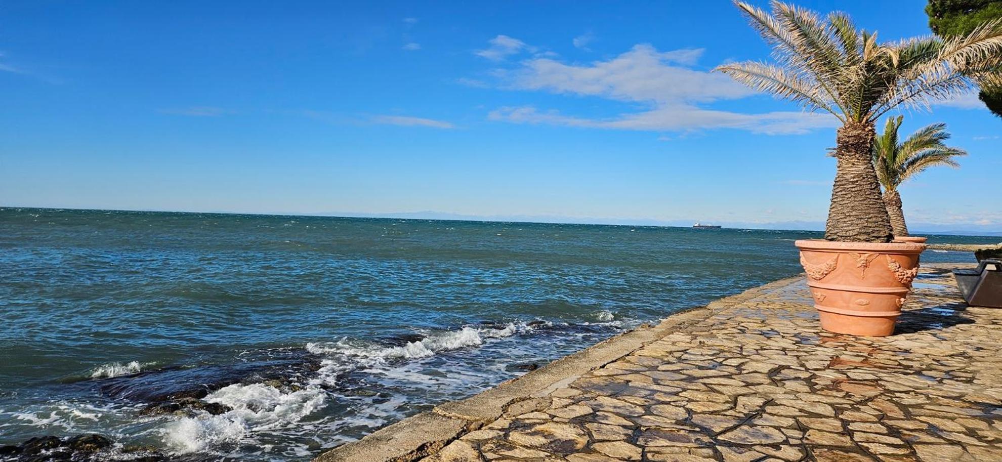 Sea view apartment Renzzo Strunjan Exterior foto